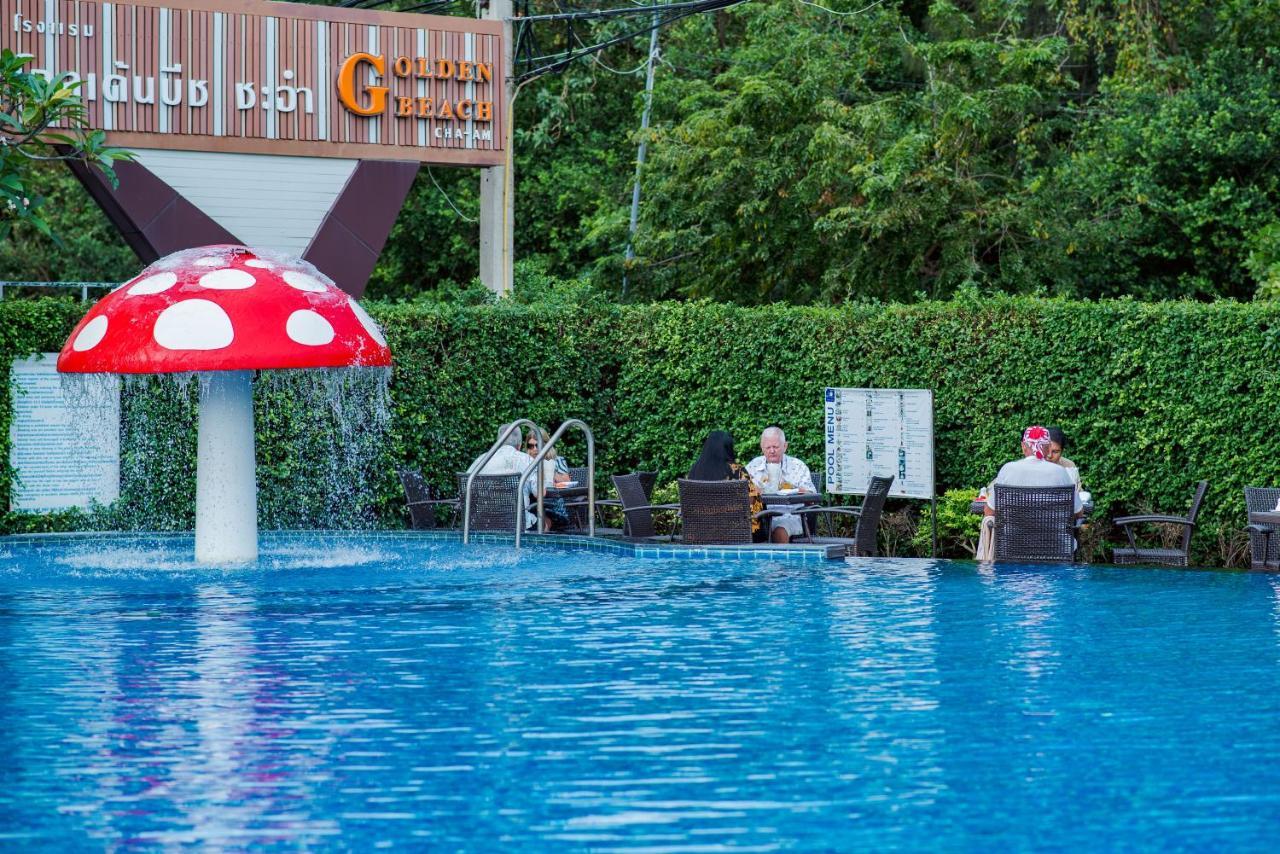 Golden Beach Cha-Am Hotel Exterior foto